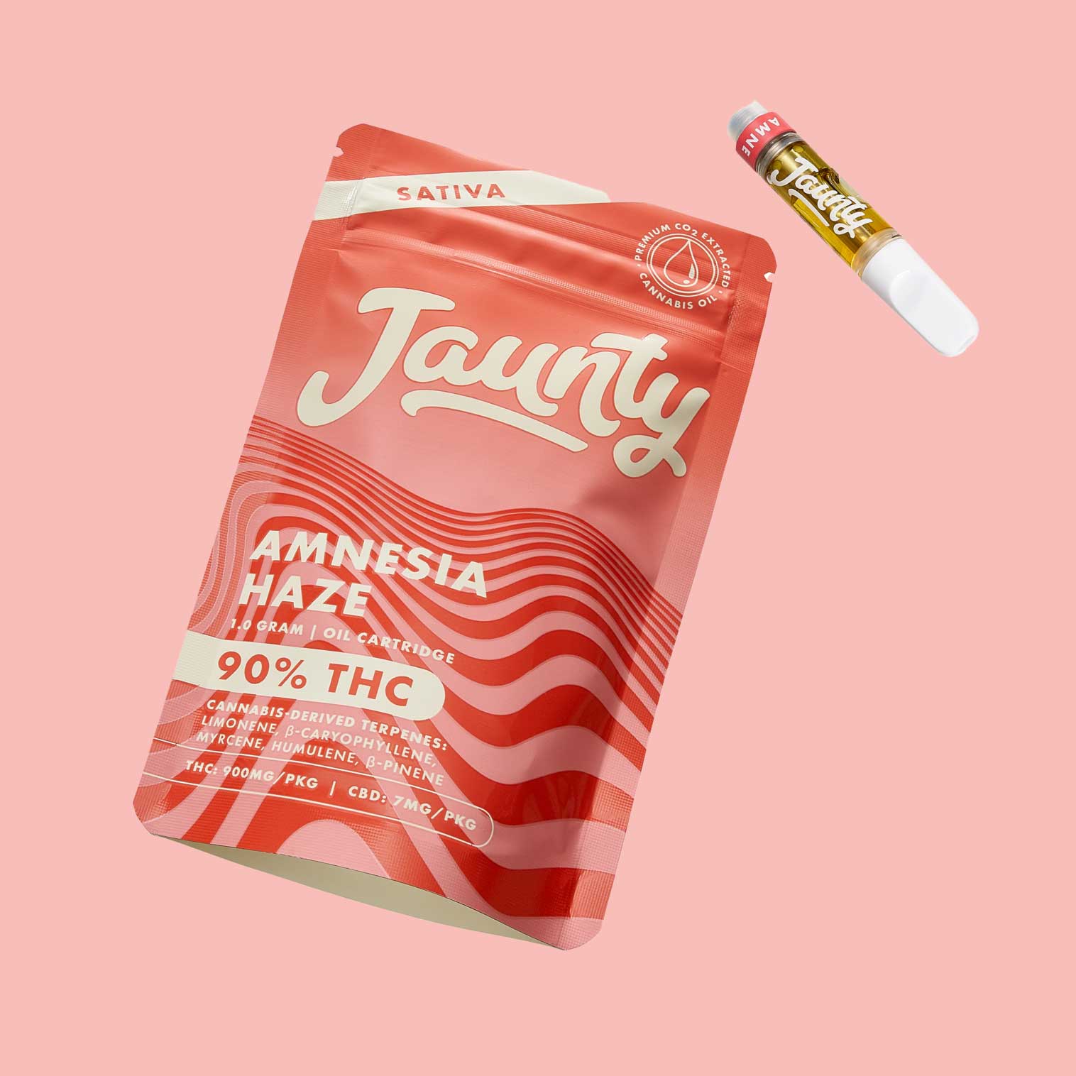 Jaunty Amnesia Haze Vape Cart