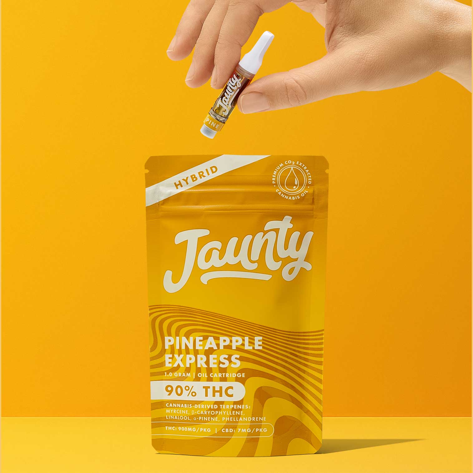 Jaunty Pineapple Express Vape Cart