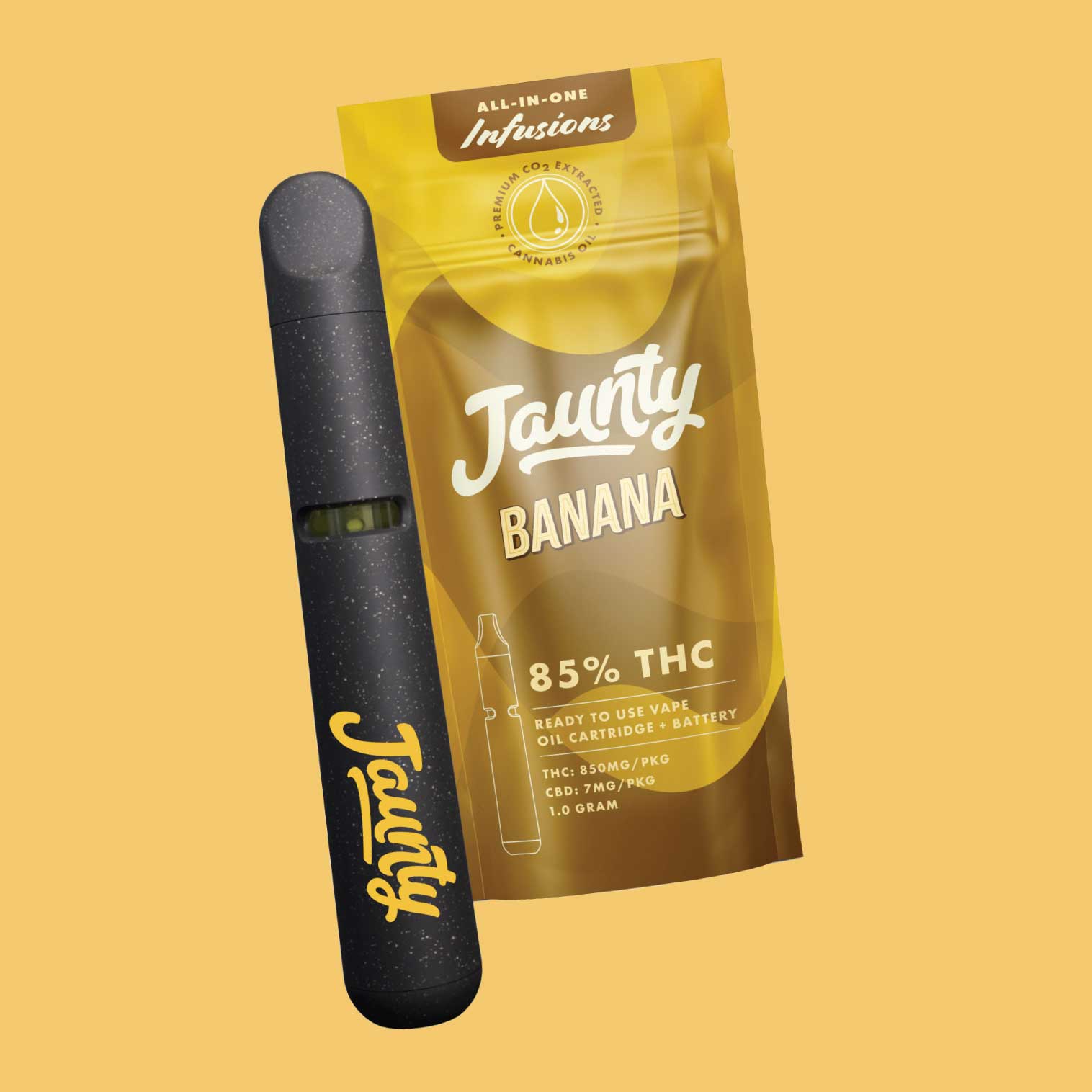 Jaunty Banana All-in-One Infusions Vaporizer