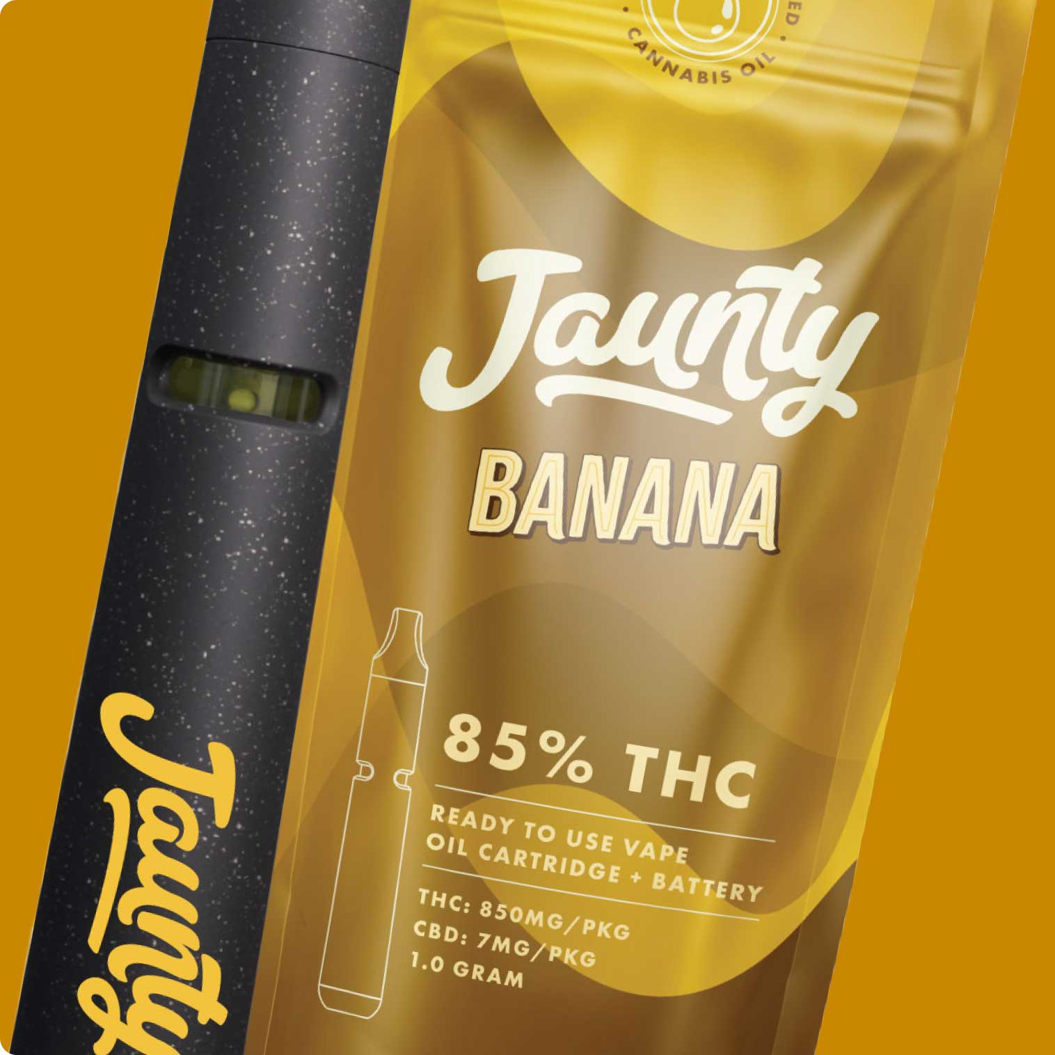 Jaunty Banana All-in-One Infusions Vaporizer