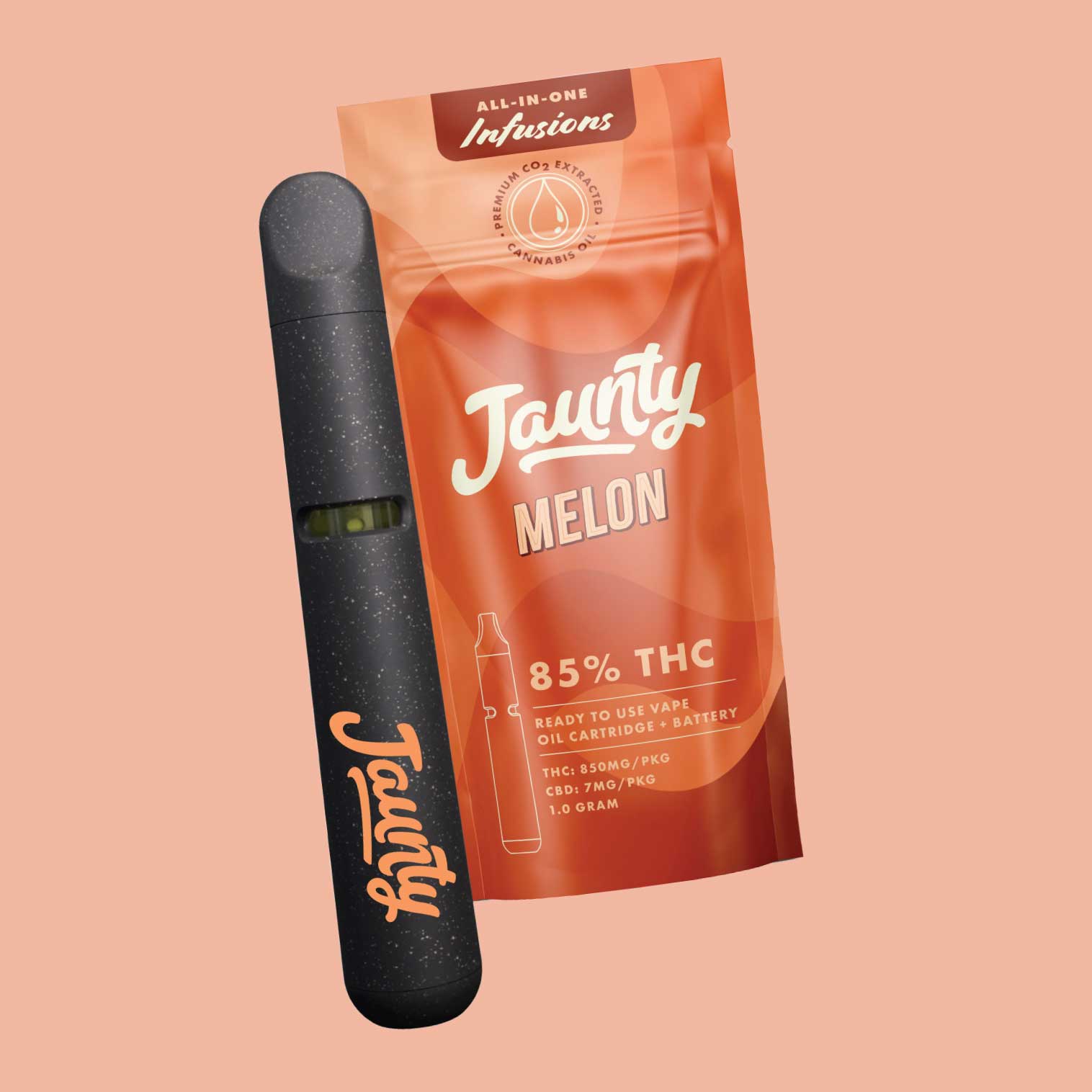 Jaunty Melon All-In-One Infusions Vaporizer