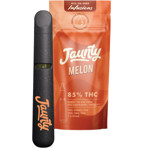 Jaunty Melon AIO Infusions THC Vape