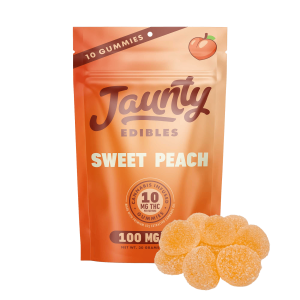 Jaunty Sweet Peach Edibles