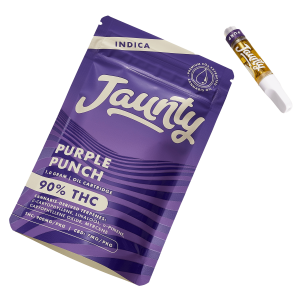 Jaunty Purple Punch Vape Cartridge NY