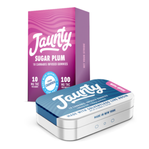 Jaunty Sugar Plum Solventless Live Rosin Gummies