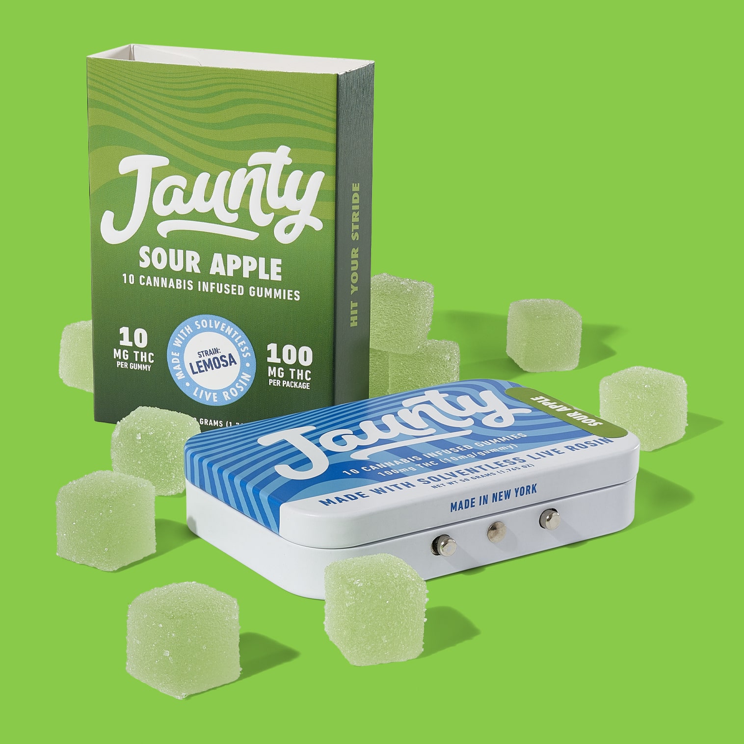 Jaunty Live Rosin Gummies