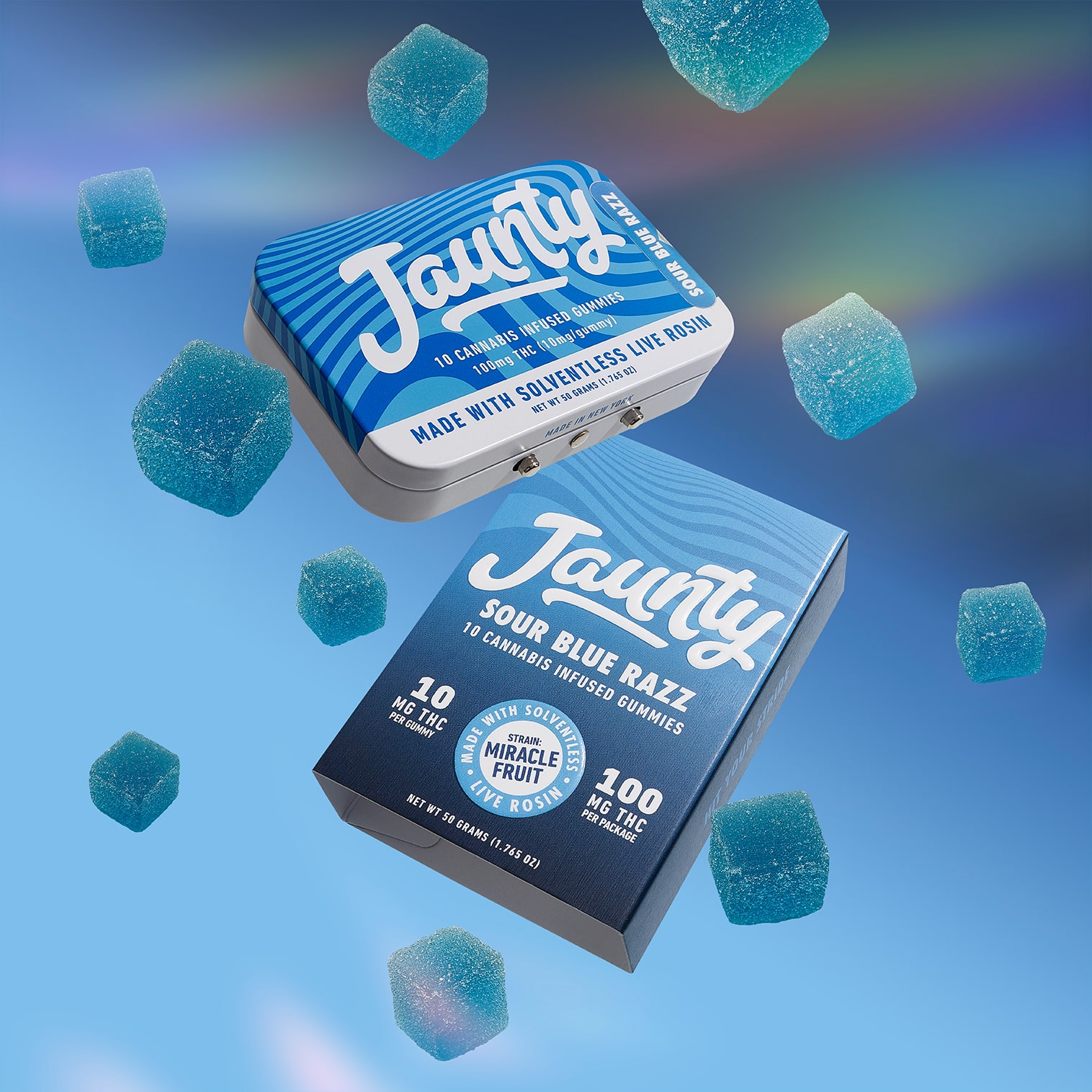 Jaunty Live Rosin Gummies