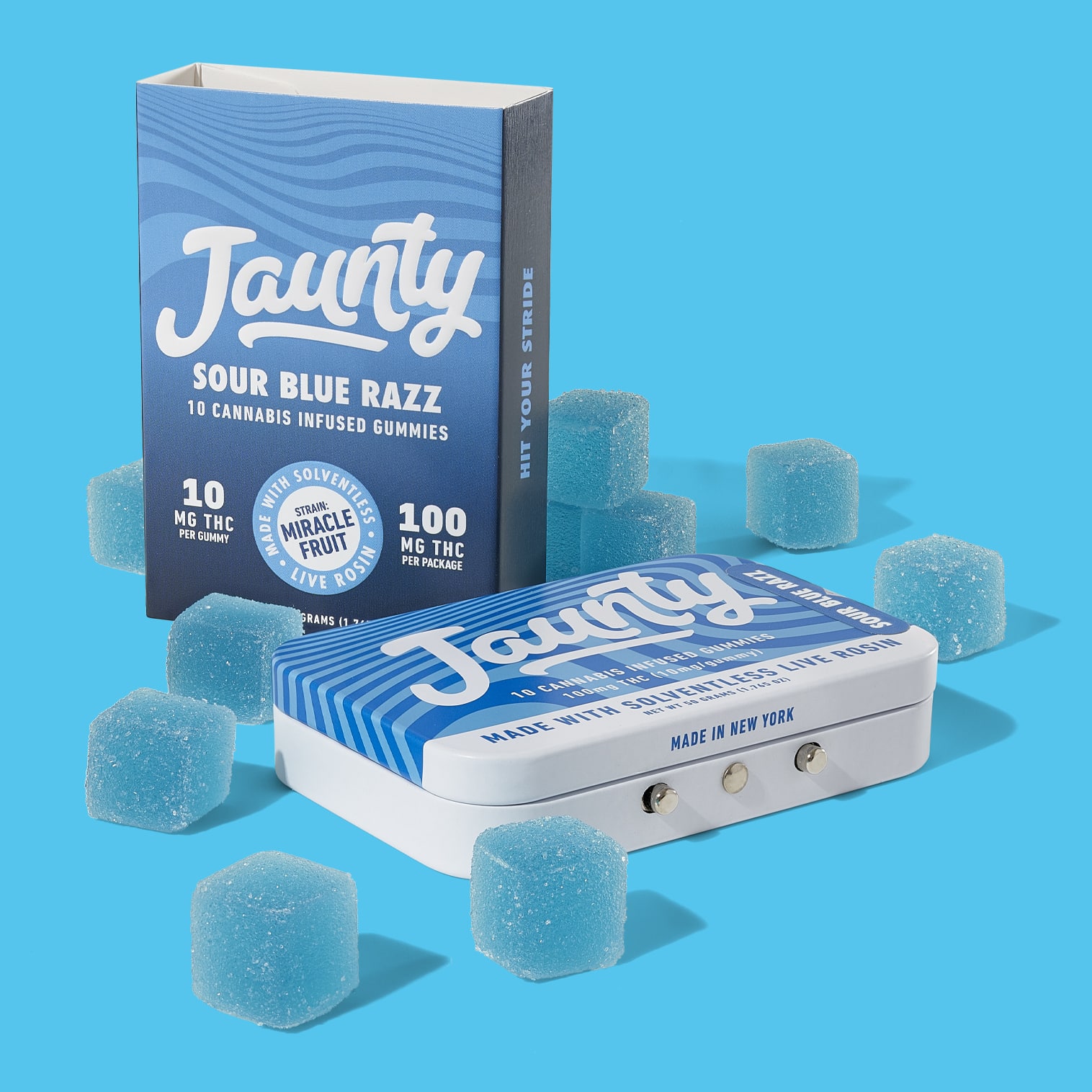 Jaunty Live Rosin Gummies