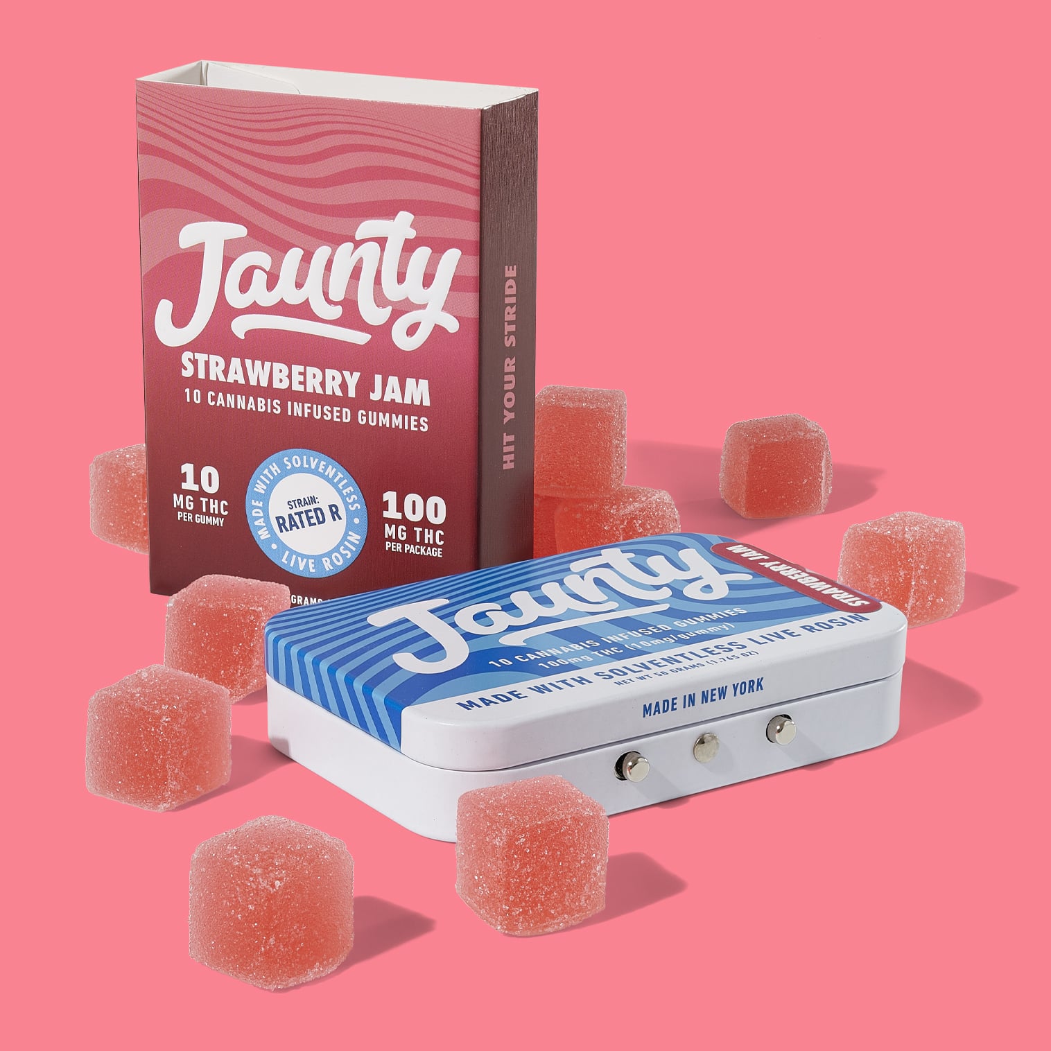 Jaunty Live Rosin Gummies