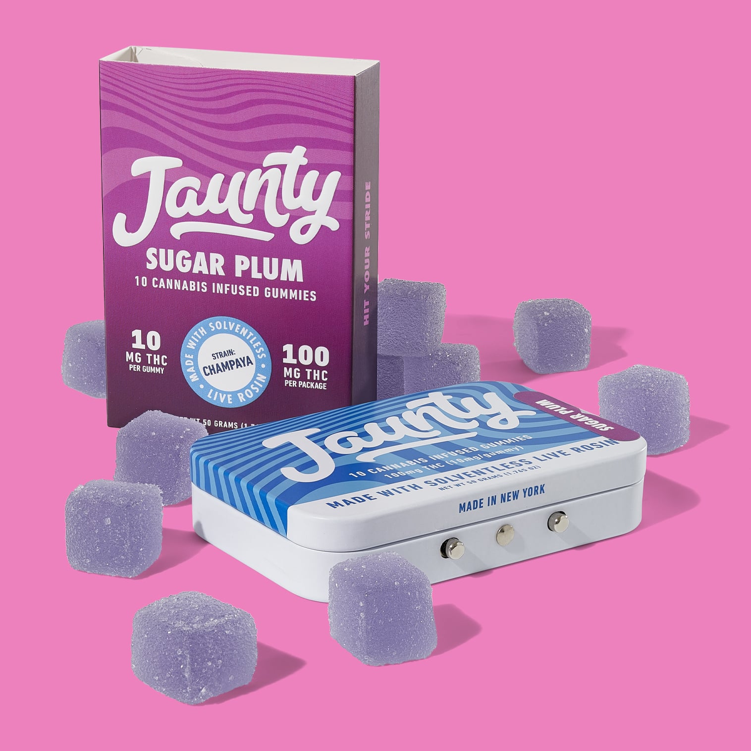 Jaunty Live Rosin Gummies