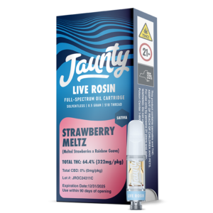 Strawberry Meltz Live Rosin Cartridge