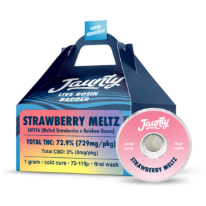 Strawberry Meltz Cold Cure Live Rosin Badder