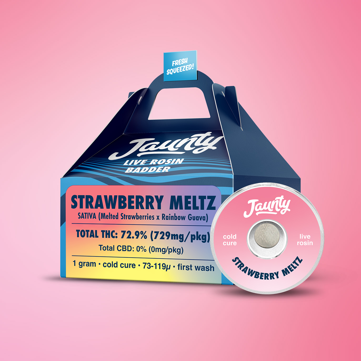Strawberry Meltz Dabs