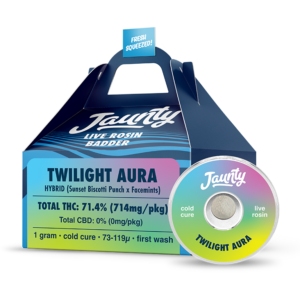 Twilight Aura Cold Cure Live Rosin Badder