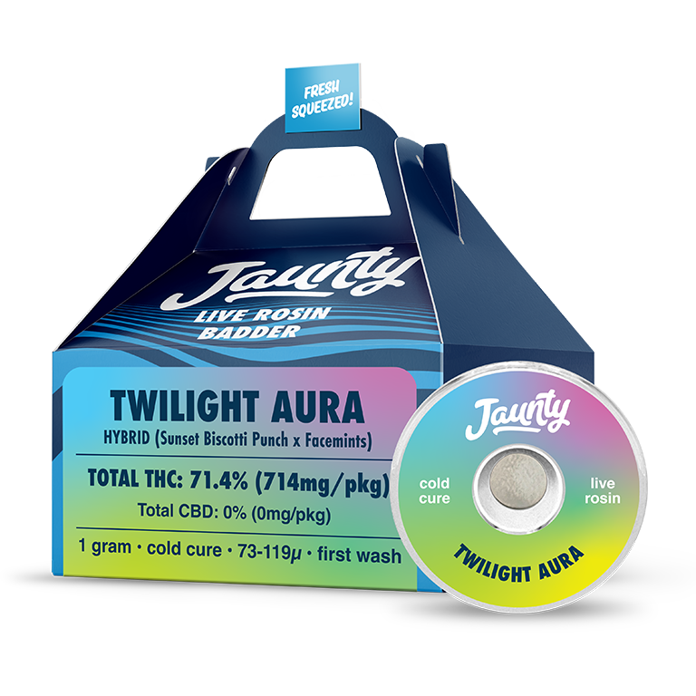 Twilight Aura Cold Cure Live Rosin Badder