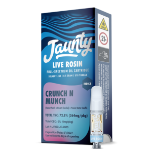 Crunch N Munch Live Rosin Vape