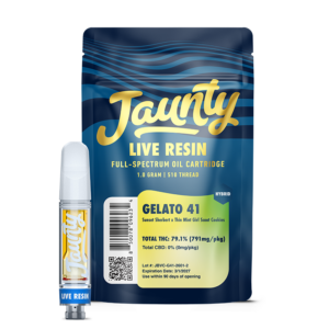 Jaunty Gelato 41 Live Resin Vape