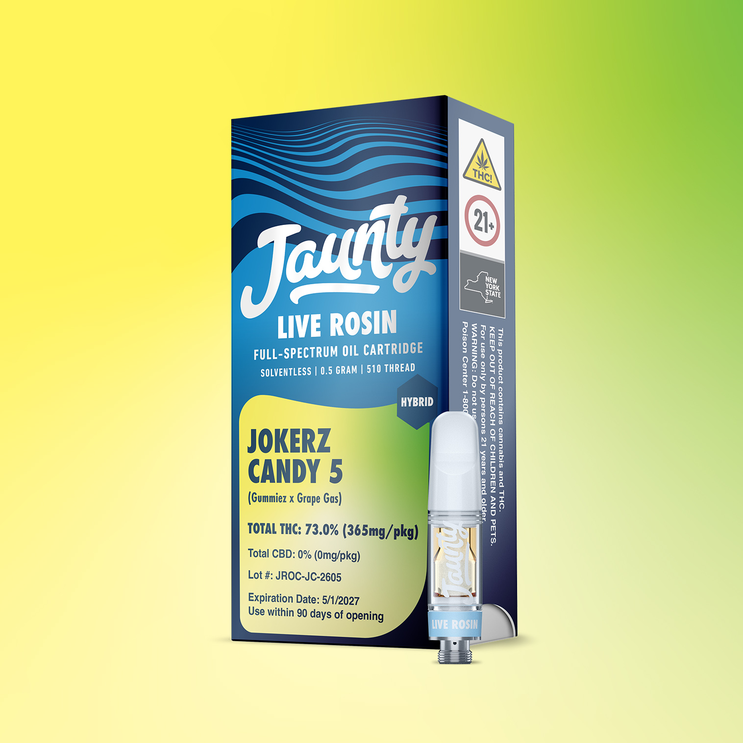 Jokerz Candy 5 Live Rosin Vape