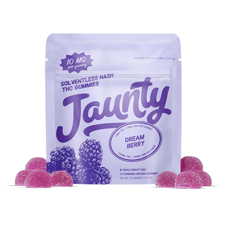 Jaunty Dreamberry Hash Gummies